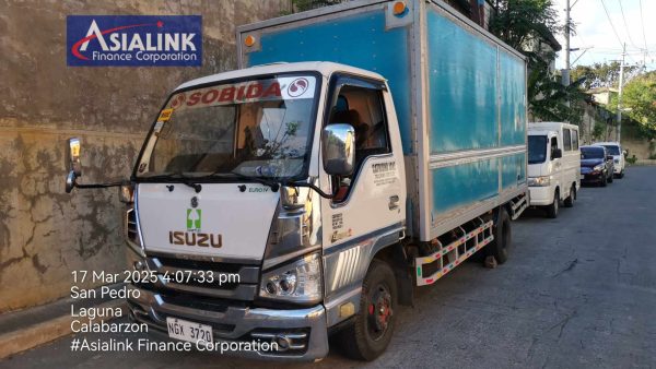 2022 ISUZU ELF REBUILT ALUMINUM CLOSED VAN TRUCK MANUAL DIESEL 4W-4HL1 (ASIALINK) - Image 3