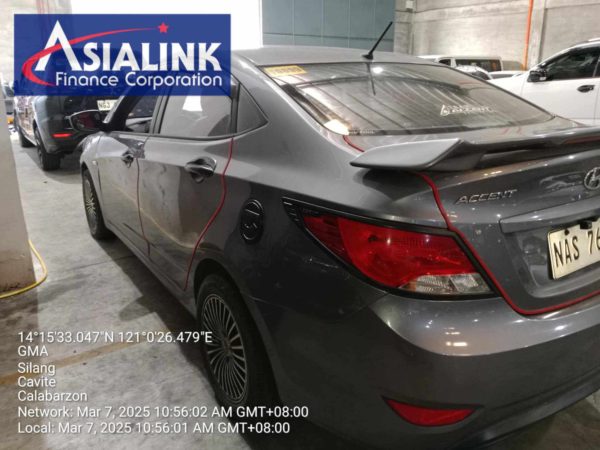 2017 HYUNDAI ACCENT CRDI DIESEL TOWED (ASIALINK) - Image 2