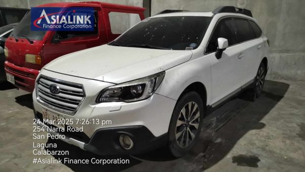 2016 SUBARU OUTBACK 2.5S MATIC TOWED/NO KEY (ASIALINK) - Image 5