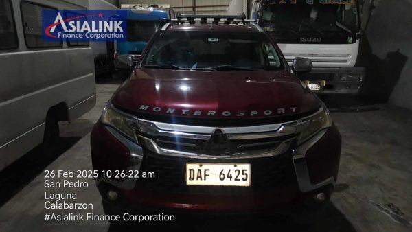 2017 MITSUBISHI MONTERO SPT GLX SUV M/T DIESEL (ASIALINK)