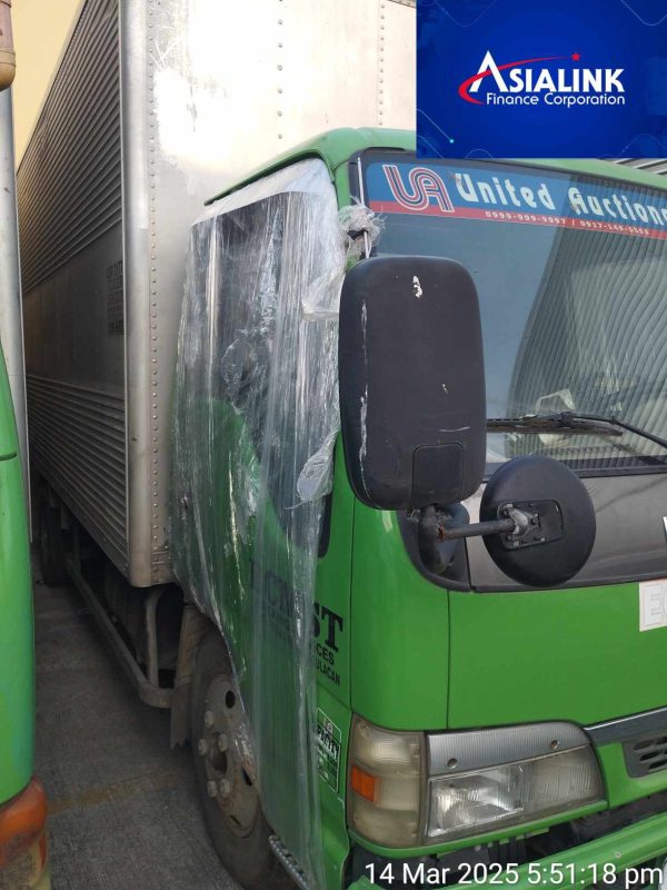 2006 ISUZU ELF ALUMINUM VAN TRUCK 4HL1 6W TOWED/NOT RUNNING (ASIALINK) - Image 2