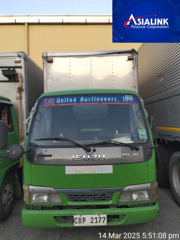 2006 ISUZU ELF ALUMINUM VAN TRUCK 4HL1 6W TOWED/NOT RUNNING (ASIALINK)