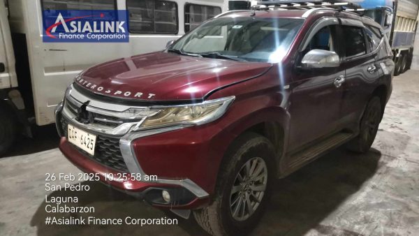 2017 MITSUBISHI MONTERO SPT GLX SUV M/T DIESEL (ASIALINK) - Image 4