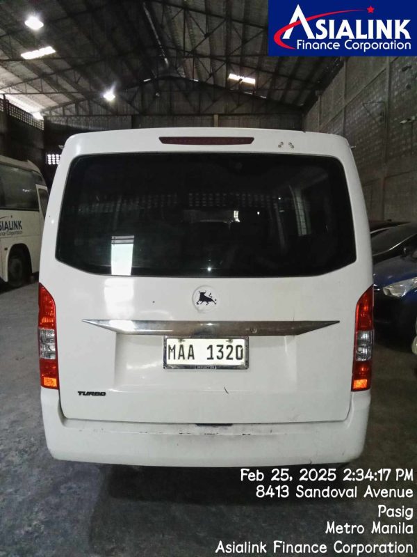 2016 FOTON VIEW TRANSVAN PASSENGER VAN (ASIALINK) - Image 4