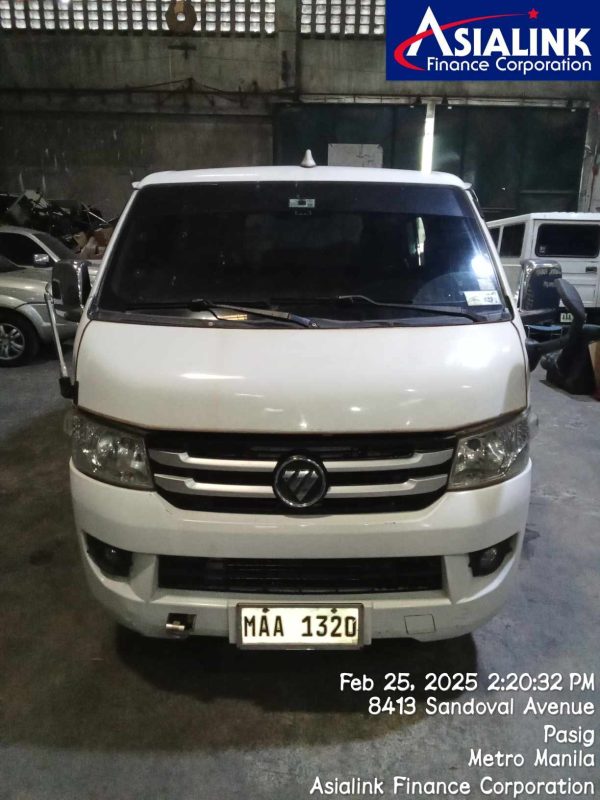 2016 FOTON VIEW TRANSVAN PASSENGER VAN (ASIALINK)