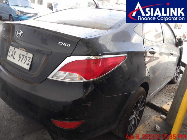 2017 HYUNDAI ACCENT 1.6 GL 6 TOWED/NOT RUNNING (ASIALINK) - Image 6