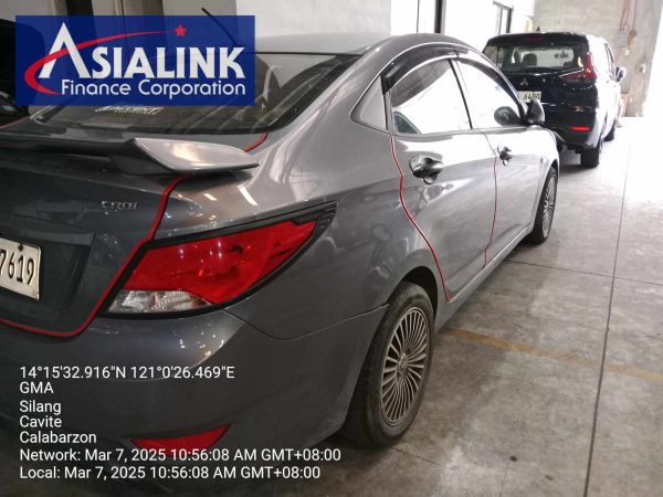 2017 HYUNDAI ACCENT CRDI DIESEL TOWED/DEFECTIVE TRANSMISSION (ASIALINK) - Image 4