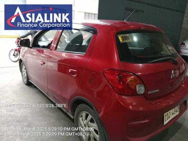 2016 MITSUBISHI MIRAGE GLX 1.2G HATCHBACK (ASIALINK) - Image 3