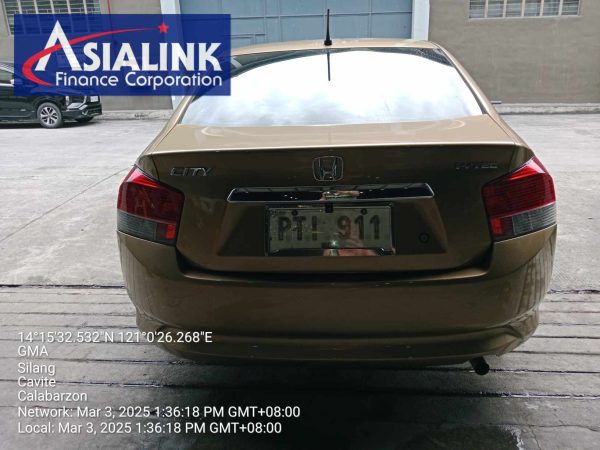 2010 HONDA CITY SEDAN AUTOMATIC GAS 1/2 COLLATERALS (ASIALINK) - Image 2