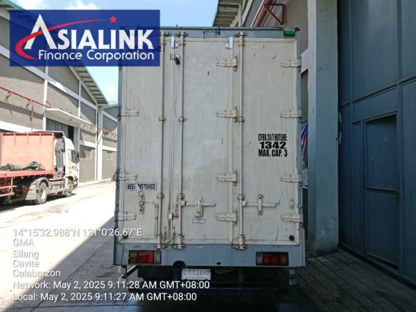 2018 ISUZU ELF CLOSED VAN 6W-4HF1 TOWED (ASIALINK) - Image 2