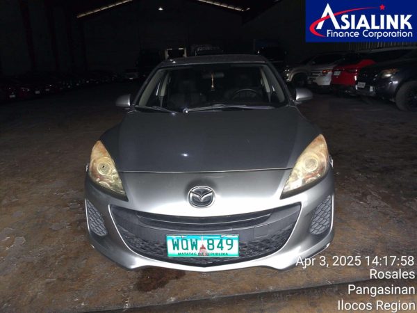 2013 MAZDA MAZDA 3 SDN 1.6 SEDAN (ASIALINK)