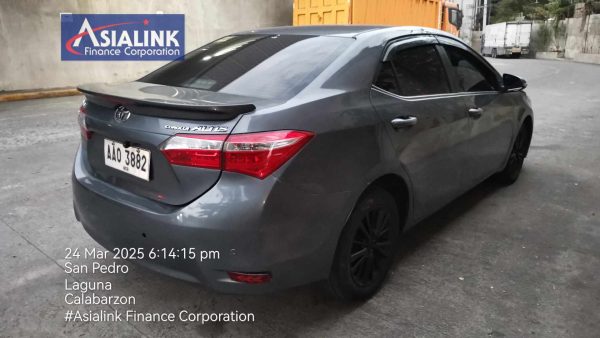 2014 TOYOTA COROLLA 1.6V A WITH HISTORY OF ACCIDENT (ASIALINK) - Image 3
