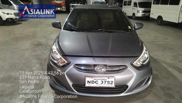 2016 HYUNDAI ACCENT 1.4 GL 6 TOWED (ASIALINK)