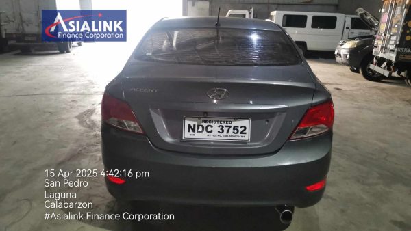 2016 HYUNDAI ACCENT 1.4 GL 6 TOWED (ASIALINK) - Image 4