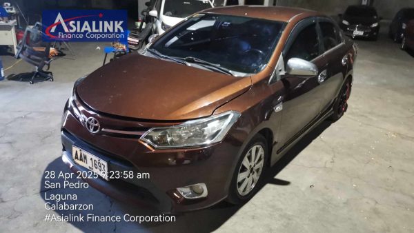 2014 TOYOTA VIOS 1.3E SEDAN AT GAS TOWED/NO KEY (ASIALINK) - Image 6