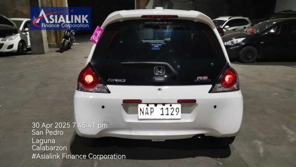 2016 HONDA BRIO HATCHBACK WITH HISTORY OF ACCIDENT (ASIALINK) - Image 5