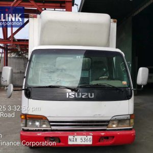 2018 ISUZU ELF REF VAN (4W-4HG1) TOWED/NO KEY (ASIALINK)