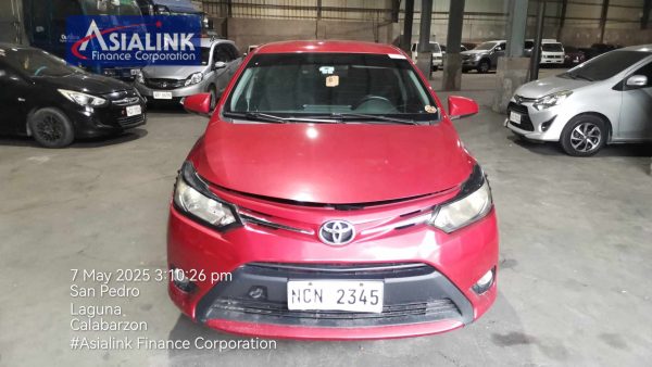 2017 TOYOTA VIOS 1.3E GAS A SEDAN (ASIALINK)