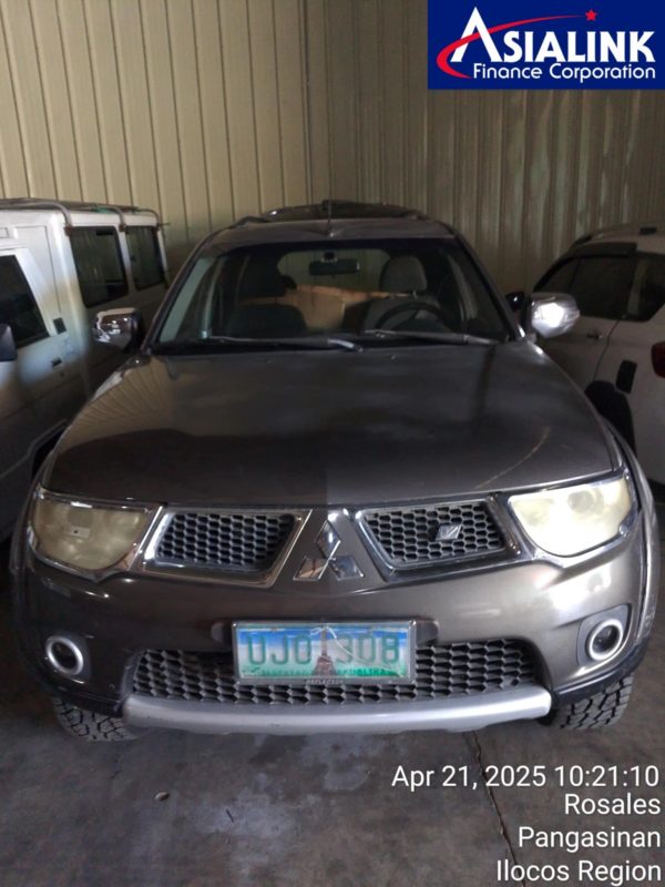 2013 MITSUBISHI MONTERO SPORT GLSV TOWED/DISMANTLED TRANSMISSION (ASIALINK)