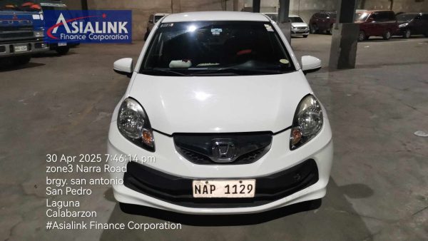 2016 HONDA BRIO HATCHBACK WITH HISTORY OF ACCIDENT (ASIALINK)