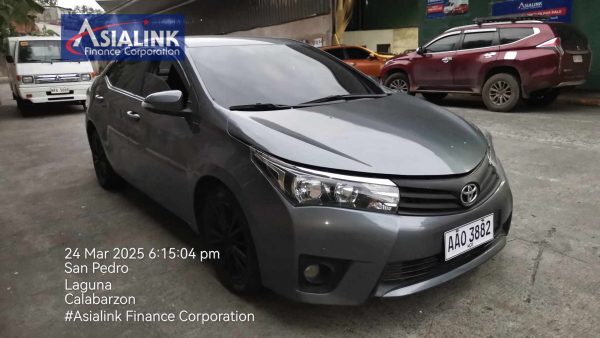 2014 TOYOTA COROLLA 1.6V A WITH HISTORY OF ACCIDENT (ASIALINK) - Image 7