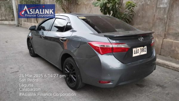 2014 TOYOTA COROLLA 1.6V A WITH HISTORY OF ACCIDENT (ASIALINK) - Image 4