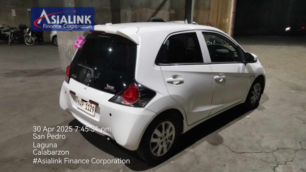 2016 HONDA BRIO HATCHBACK WITH HISTORY OF ACCIDENT (ASIALINK) - Image 4