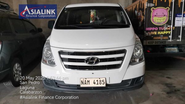 2017 HYUNDAI GRAND STAREX TOWED/NO KEY (ASIALINK)