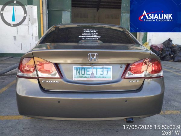 2009 HONDA CIVIC SEDAN GAS (ASIALINK) - Image 2