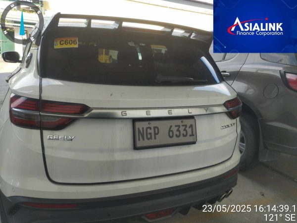 2020 GEELY SX11 COOLRAY GF SUV GAS 4WHEELER 5STUDS TOWED/OVER HEAT (ASIALINK) - Image 2