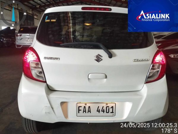 2017 SUZUKI CELERIO CVT AUTOMATIC GAS HATCHBACK (ASIALINK) - Image 3