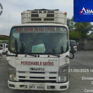 2019 ISUZU ELF FREEZER VAN TRUCK DIESEL (6-WH-4JJ1) TOWED/NO KEY (ASIALINK)
