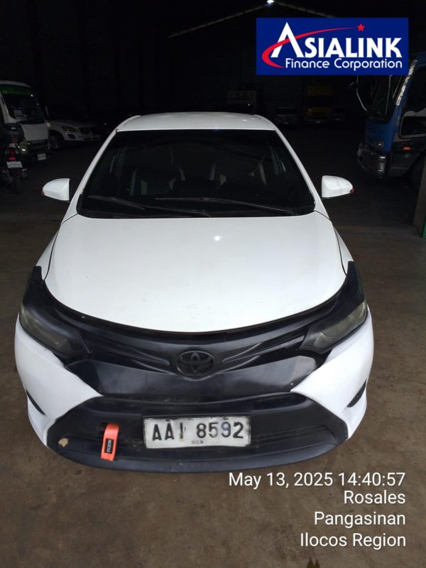 2014 TOYOTA VIOS 1.3J SEDAN (ASIALINK)