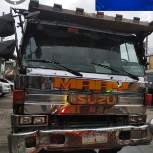 1990 ISUZU CXZ19J DUMP TRUCK 10PD1 TOWED/NOT RUNNING (ASIALINK)