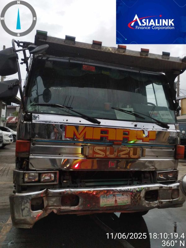1990 ISUZU CXZ19J DUMP TRUCK 10PD1 TOWED/NOT RUNNING (ASIALINK)