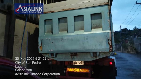 2022 ISUZU DUMPTRUCK (10WHEELER-12PD1) TOWED/DISMANTLE ENGINE (ASIALINK) - Image 4