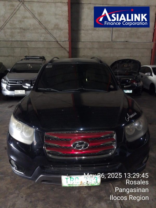 2012 HYUNDAI SANTAFE 2.2 2W SUV TOWED/STRATING/NOT RUNNING (ASIALINK)