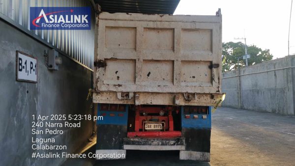2023 ISUZU GIGA DUMPTRUCK (10WH-10PE1) TOWED/WITH HISTORY OF ACCIDENT (ASIALINK) - Image 3