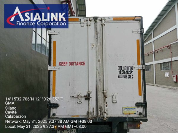 2016 ISUZU REBUILT TRUCK REF VAN TRUCK 6 WHEELS 4HL1 TOWED/NOT RUNNING/NOT STARTING (ASIALINK) - Image 4