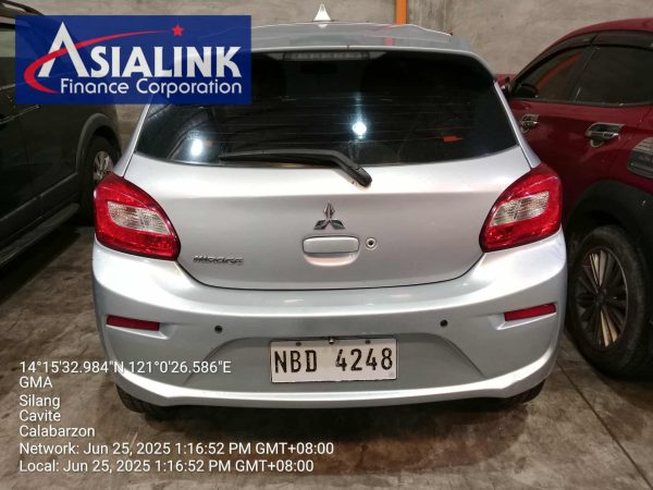 2018 MITSUBISHI MIRAGE HATCHBACK AUTOMATIC GAS TOWED/NO KEY (ASIALINK) - Image 4