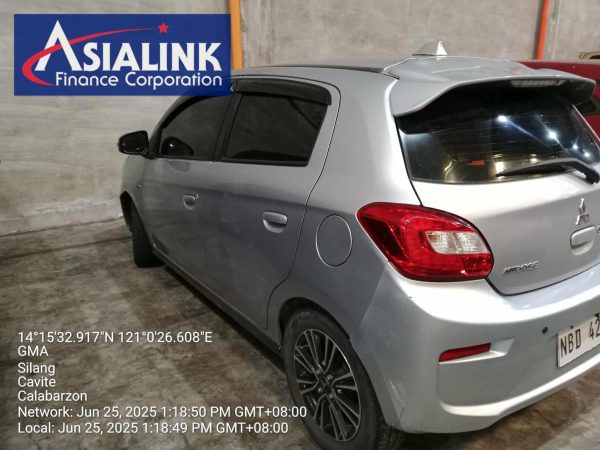 2018 MITSUBISHI MIRAGE HATCHBACK AUTOMATIC GAS TOWED/NO KEY (ASIALINK) - Image 2