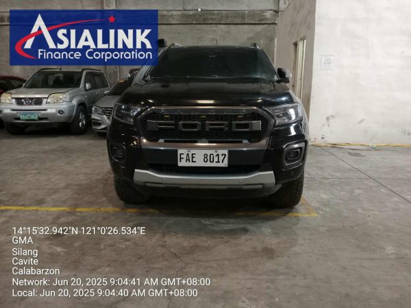 2019 FORD RANGER 2.0L WILDTRACK 4X2 MT-PICK UP TOWED/NOT RUNNING (ASIALINK)