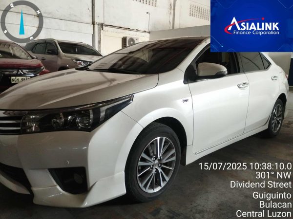 2017 TOYOTA COROLLA ALTIS 1 SEDAN GAS MATIC (ASIALINK) - Image 3