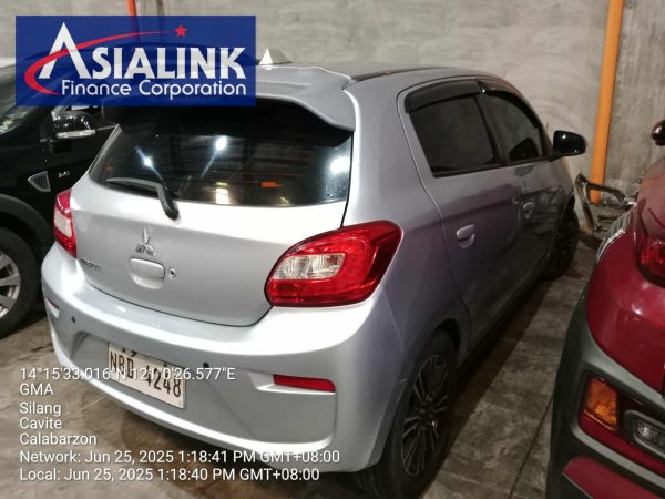 2018 MITSUBISHI MIRAGE HATCHBACK AUTOMATIC GAS TOWED/NO KEY (ASIALINK) - Image 3