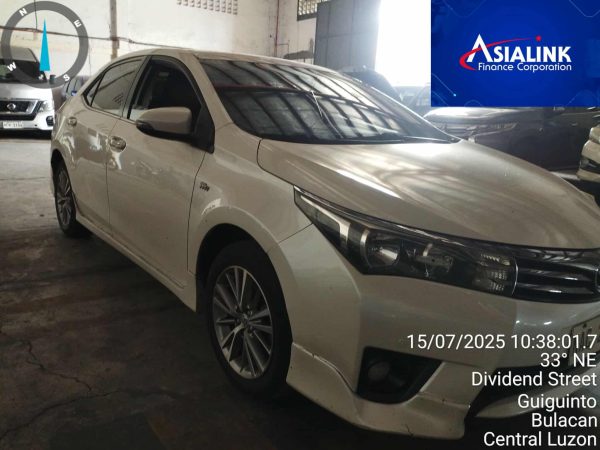 2017 TOYOTA COROLLA ALTIS 1 SEDAN GAS MATIC (ASIALINK) - Image 4
