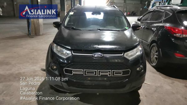 2017 FORD ECOSPORT 5DR TR WAGON TOWED/NO ENGINE/NO TRANSMISSION (ASIALINK)