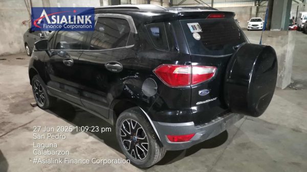 2017 FORD ECOSPORT 5DR TR WAGON TOWED/NO ENGINE/NO TRANSMISSION (ASIALINK) - Image 3