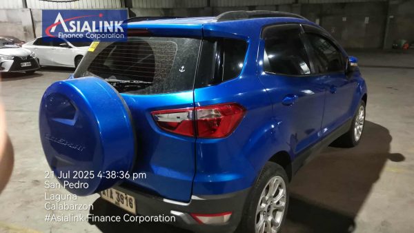 2015 FORD ECOSPORT 5 NOT RUNNING/NO BATTERY (ASIALINK) - Image 3