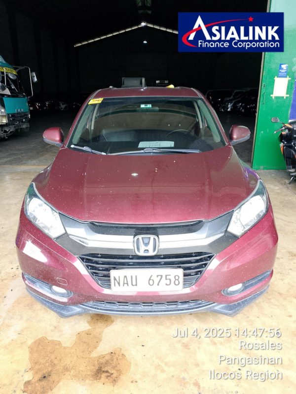 2015 HONDA HR-V 1.8E AT GAS S-CUV (ASIALINK)