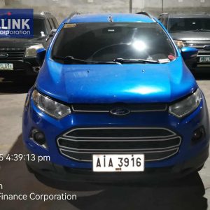 2015 FORD ECOSPORT 5 NOT RUNNING/NO BATTERY (ASIALINK)